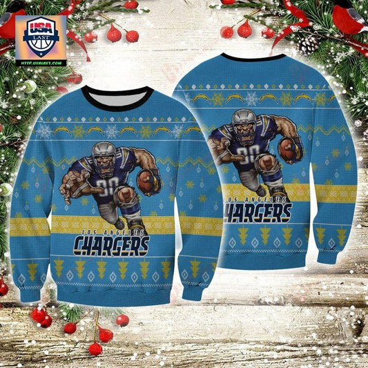 Nfl Los Angeles Chargers Player Rushing Sweater And Ugly Sweater ? Usalast