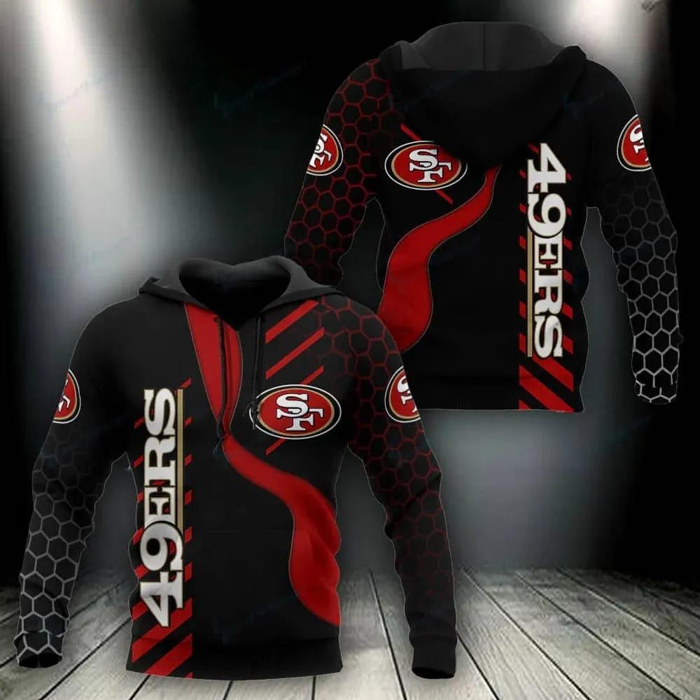 NFL San Francisco 49ers NFL 3D All Over Print Hoodie -Moonbestprint