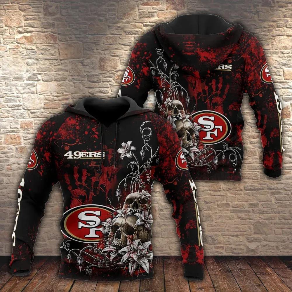 NFL San Francisco 49ers NFL 3D All Over Print Hoodie -Moonbestprint