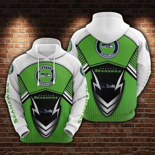 NFL Seattle Seahawks NFL 3D All Over Print Hoodie -Moonbestprint