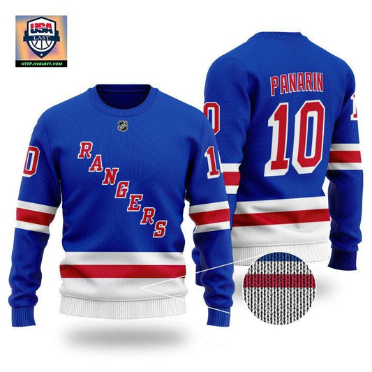 Nhl New York Rangers Artemi Panarin 10 Sweater ? Usalast