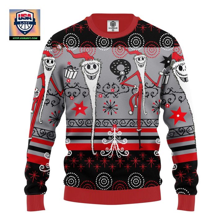 Nightmare Before Christmas Winter Ugly Sweater Amazing Gift Idea Thanksgiving Gift ? Usalast