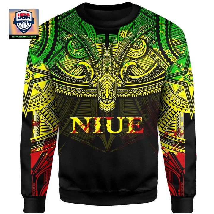 Niue Reggae Sweater Polynesian A15 ? Usalast