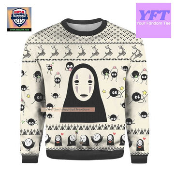 No Face Merry 2022 No Face All Over Print 3d Ugly Christmas Sweater ? Usalast