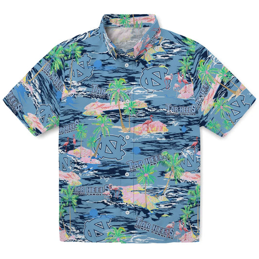 North Carolina Tar Heels Flamingo Retreat 2026 Hawaiian Shirt – Moonbestprint