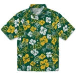 North Dakota State Bison Hibiscus Bloom Hawaiian Shirt – Moonbestprint