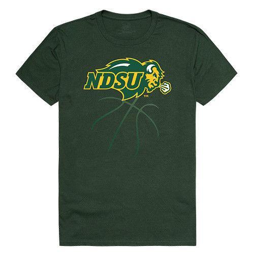 North Dakota State University Bison Thundering Herd NCAA Basketball Tee T-Shirt