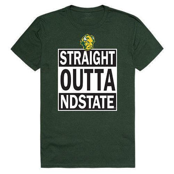 North Dakota State University Bison Thundering Herd NCAA Straight Outta T-Shirt