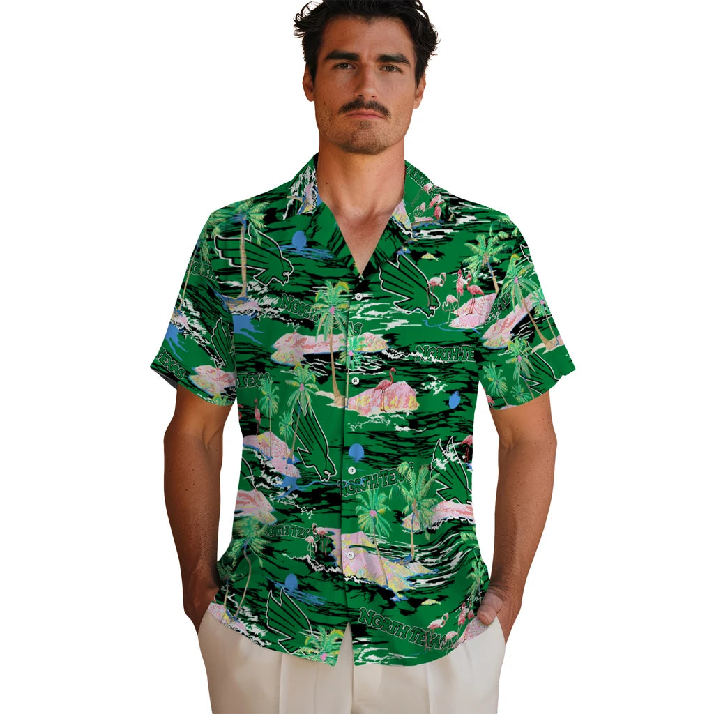 North Texas Mean Flamingo Retreat 2026 Hawaiian Shirt – Moonbestprint