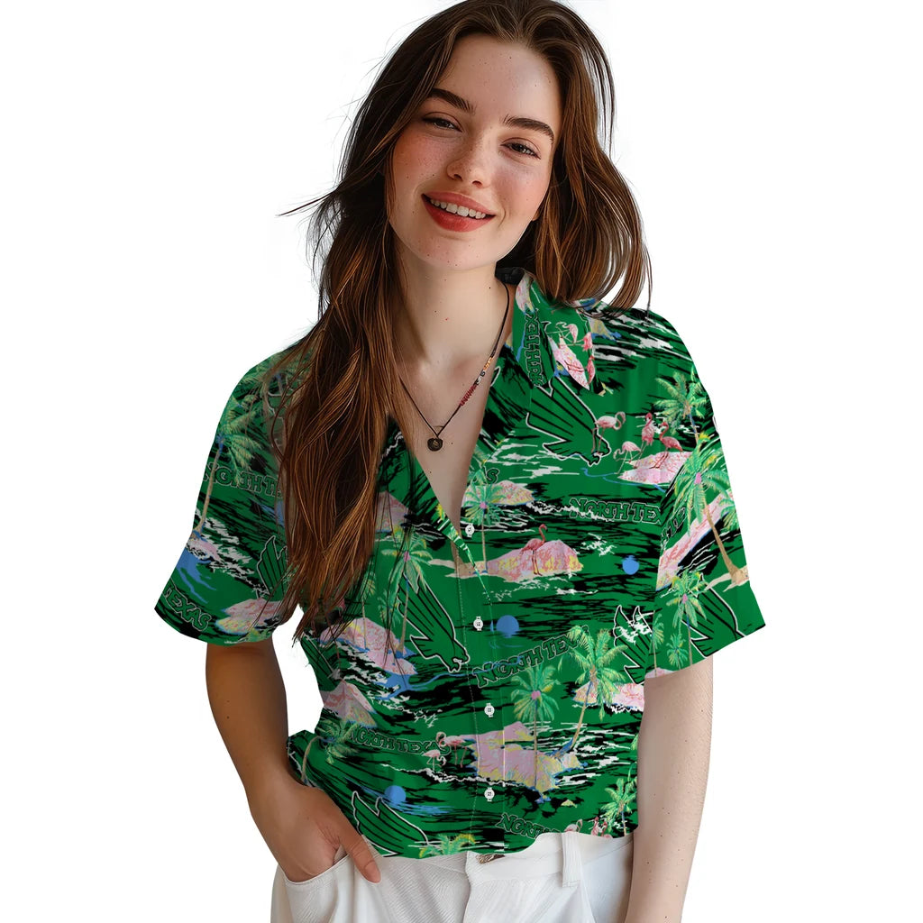 North Texas Mean Flamingo Retreat 2026 Hawaiian Shirt – Moonbestprint