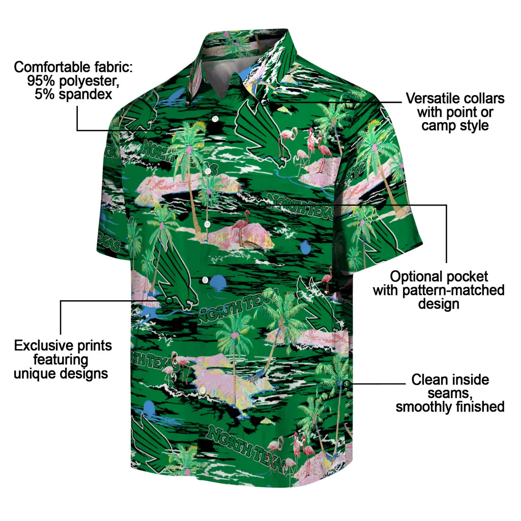 North Texas Mean Flamingo Retreat 2026 Hawaiian Shirt – Moonbestprint