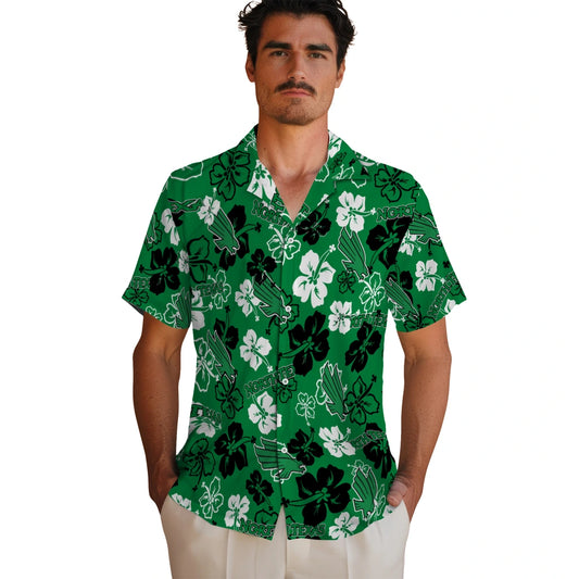 North Texas Mean Hibiscus Bloom Hawaiian Shirt – Moonbestprint