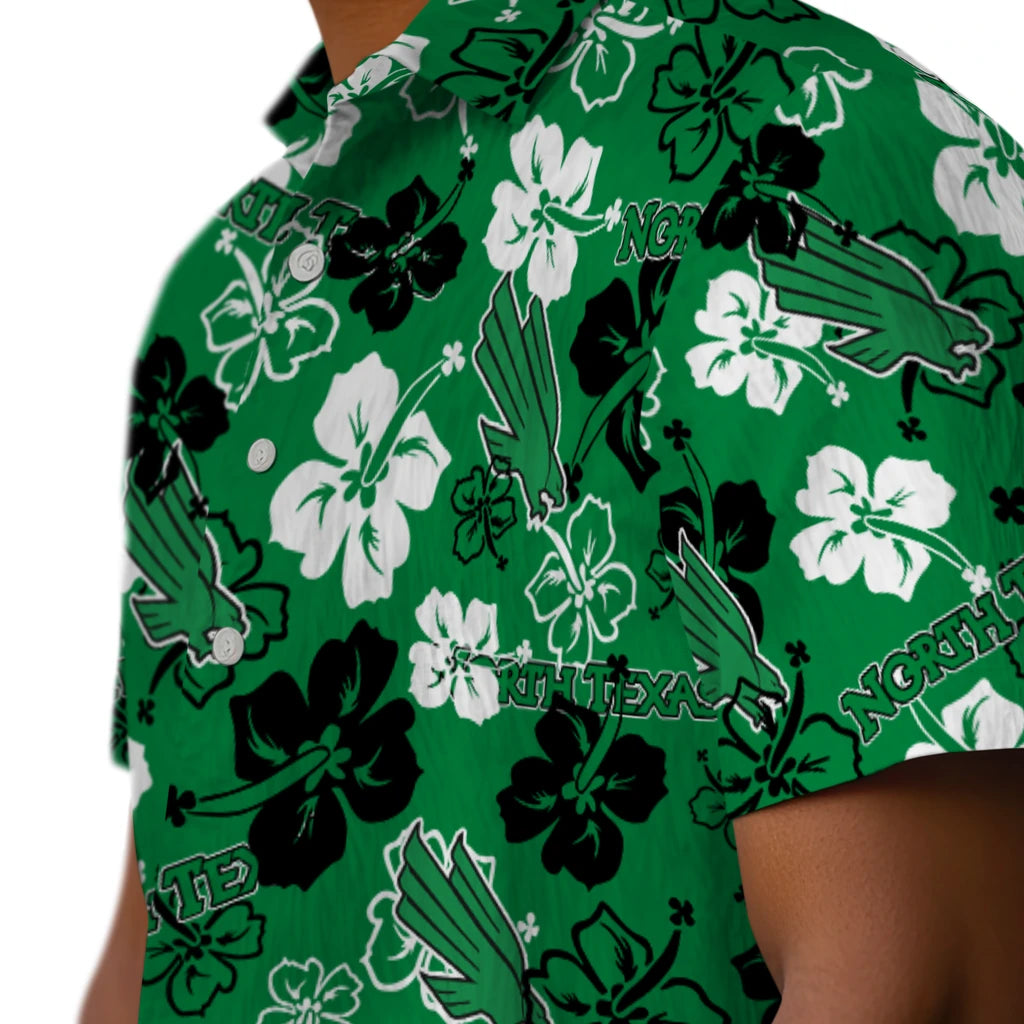 North Texas Mean Hibiscus Bloom Hawaiian Shirt – Moonbestprint