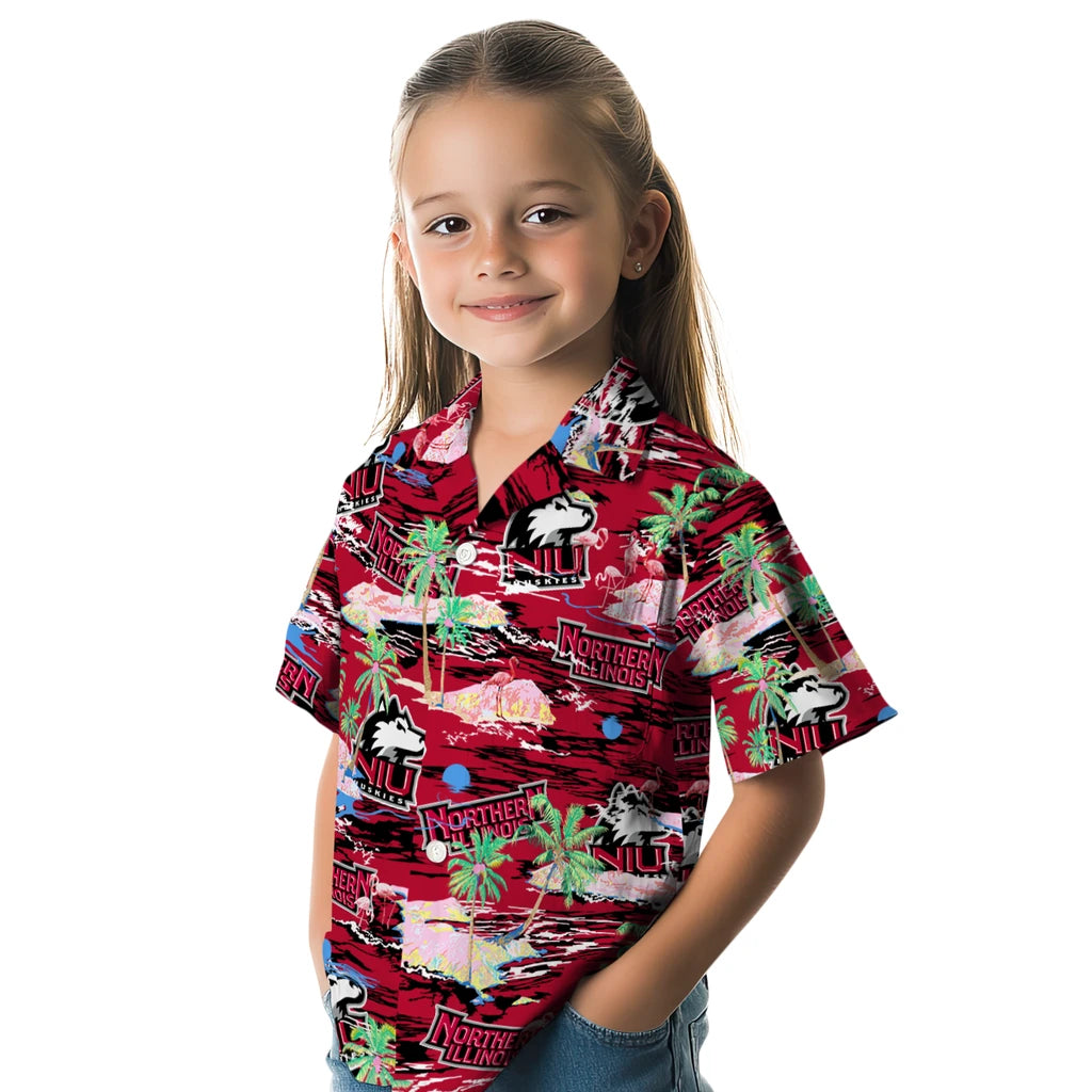 Northern Illinois Huskies Flamingo Retreat 2026 Hawaiian Shirt – Moonbestprint
