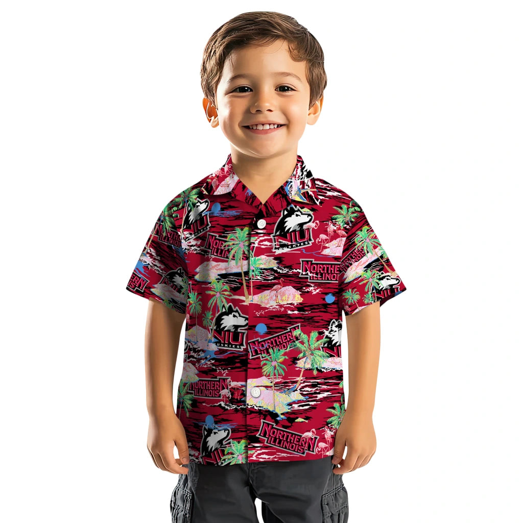 Northern Illinois Huskies Flamingo Retreat 2026 Hawaiian Shirt – Moonbestprint