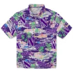 Northwestern Wildcats Flamingo Retreat 2026 Hawaiian Shirt – Moonbestprint