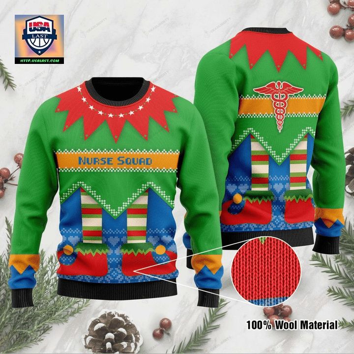 Nurse Squad Ugly Christmas Sweater 2022 ? Usalast