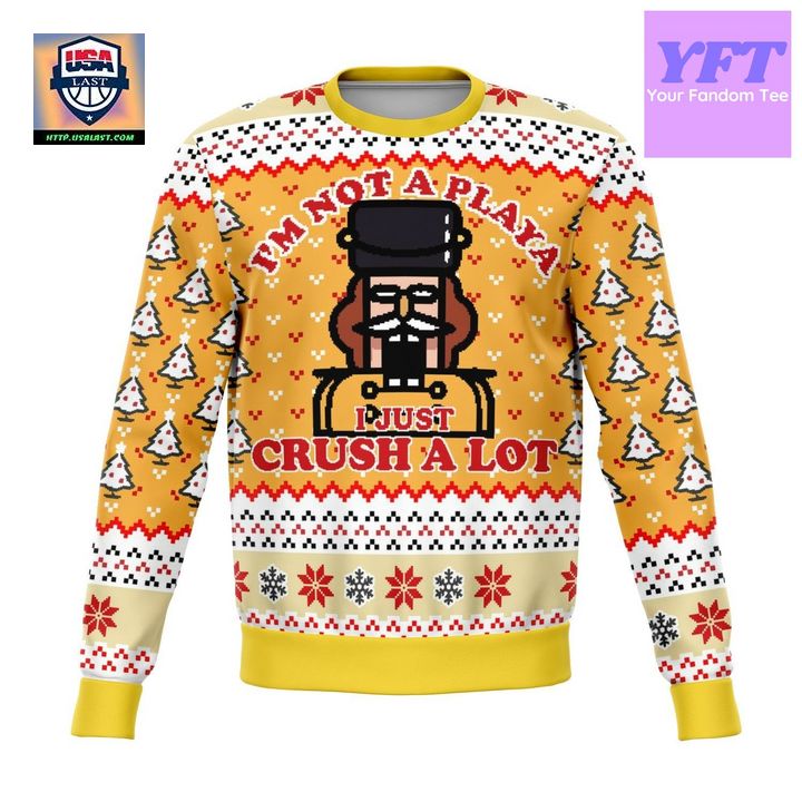 Nutcracker Playa Funny Meme 2022 Design 3d Ugly Christmas Sweater ? Usalast