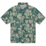 Oakland Athletics Hawaiian Shirt - Anthurium Overlay | Moonbestprint