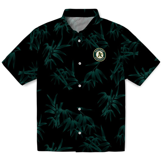 Oakland Athletics Hawaiian Shirt - Bamboo Branches | Moonbestprint