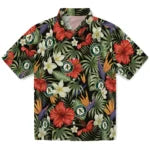 Oakland Athletics Hawaiian Shirt - Hawaii Floral Hibiscus | Moonbestprint