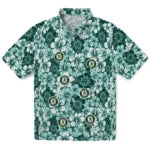 Oakland Athletics Hawaiian Shirt - Hibiscus Blooms | Moonbestprint