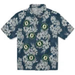 Oakland Athletics Hawaiian Shirt - Hibiscus Flowers | Moonbestprint