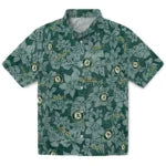 Oakland Athletics Hawaiian Shirt - Hibiscus Oasis | Moonbestprint