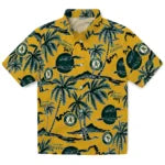 Oakland Athletics Hawaiian Shirt - Palm Sunset | Moonbestprint