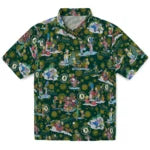 Oakland Athletics Hawaiian Shirt - Simpsons Christmas | Moonbestprint