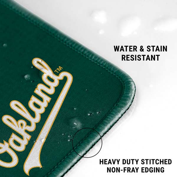 MLB Oakland Athletics Split Gaming Mouse Pad Moonbestprint