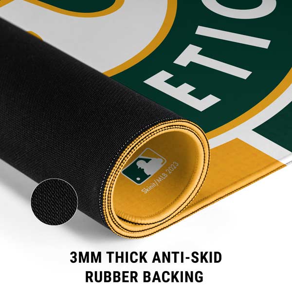 MLB Oakland Athletics Split Gaming Mouse Pad Moonbestprint