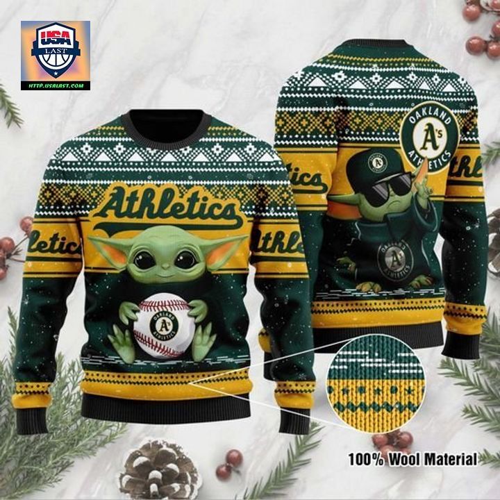 Oakland Athletics Ugly Christmas Sweater ? Usalast