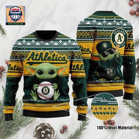 Oakland Athletics Ugly Christmas Sweater ? Usalast