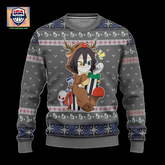 Obanai Iguro Demon Slayer Anime Ugly Christmas Sweater Xmas Gift ? Usalast
