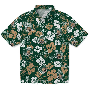 Ohio Bobcats Hibiscus Bloom Hawaiian Shirt – Moonbestprint