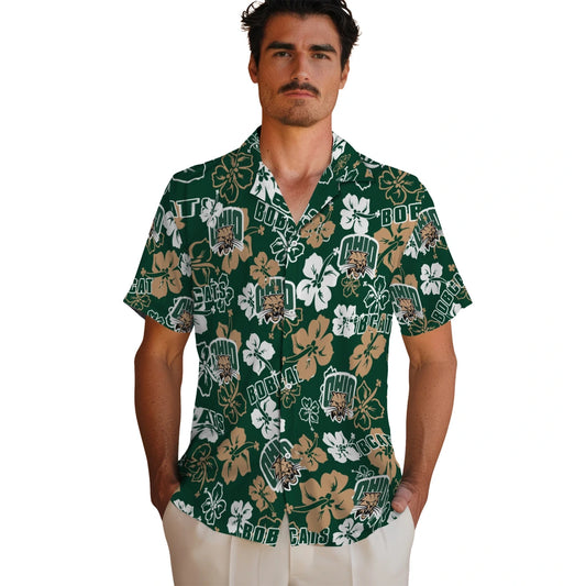 Ohio Bobcats Hibiscus Bloom Hawaiian Shirt – Moonbestprint