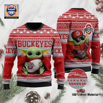 Ohio State Buckeyes Ugly Christmas Sweater ? Usalast