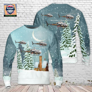 Ohio State Highway Patrol Helicopter 3D Sweater ? Usalast