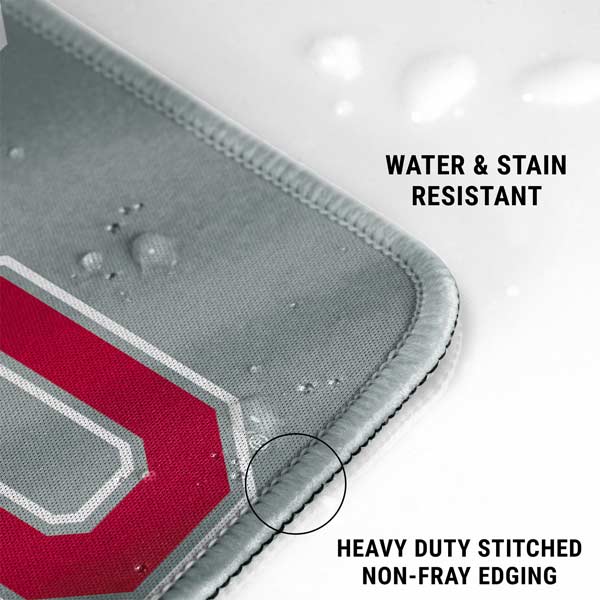Ohio State University Pattern Gaming Mouse Pad Moonbestprint