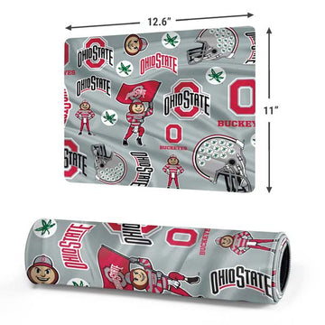 Ohio State University Pattern Gaming Mouse Pad Moonbestprint