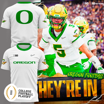 Oregon Ducks - They're in CFB Playoff 2025 T-Shirt | LV57 Moonbestprint