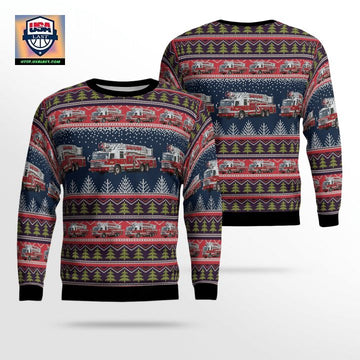 Oklahoma City Fire Department AOP Sweater ? Usalast