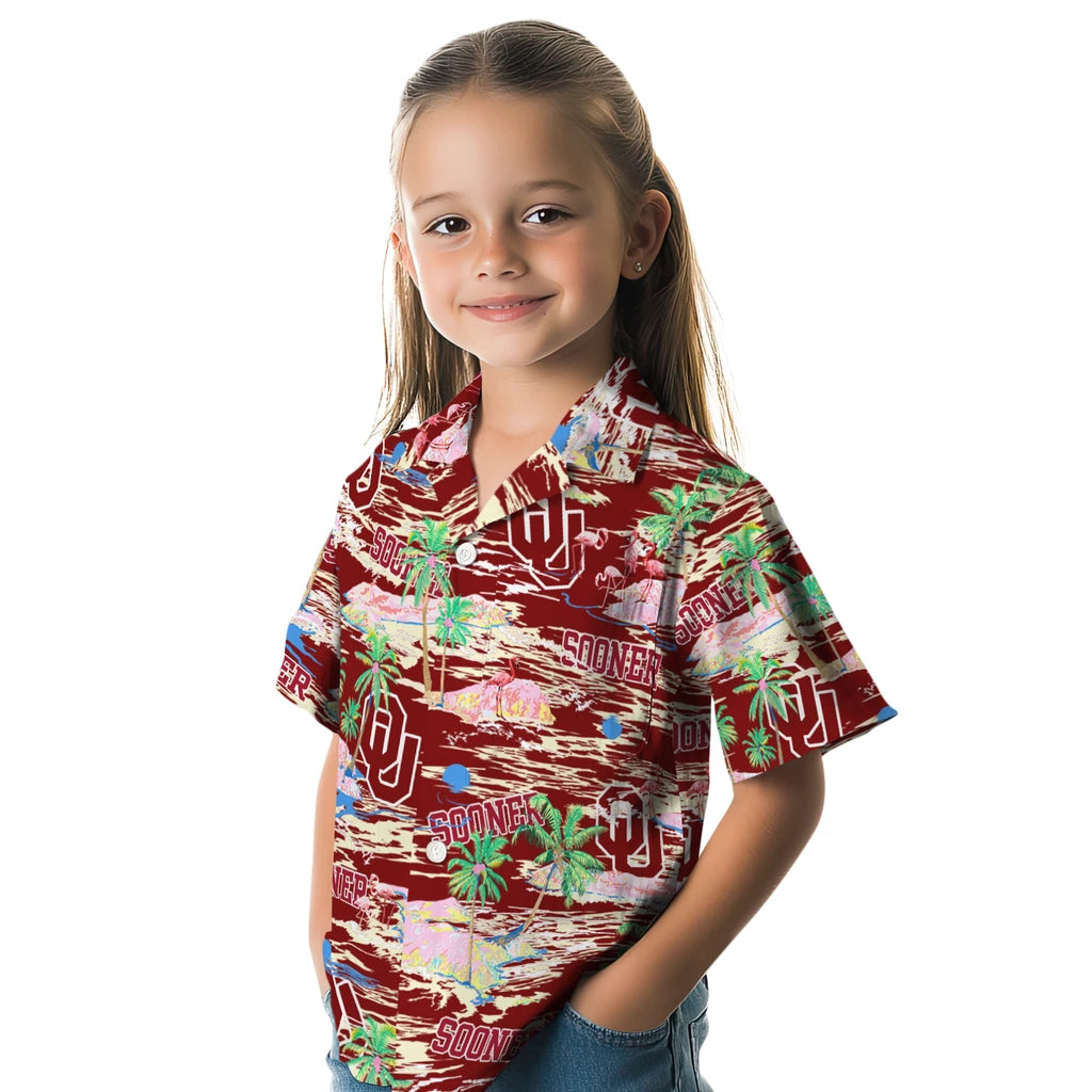 Oklahoma Sooners Flamingo Retreat 2026 Hawaiian Shirt – Moonbestprint