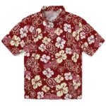 Oklahoma Sooners Hibiscus Bloom Hawaiian Shirt – Moonbestprint