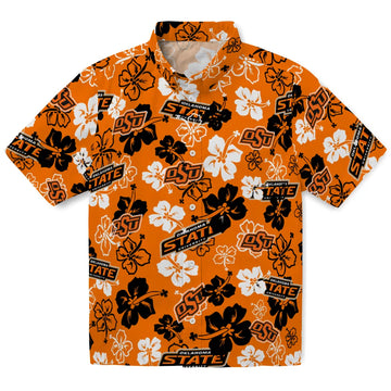 Oklahoma State Cowboys Hibiscus Bloom Hawaiian Shirt – Moonbestprint