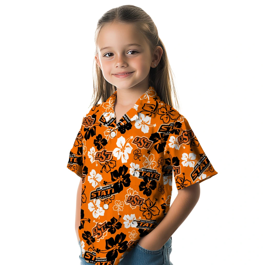Oklahoma State Cowboys Hibiscus Bloom Hawaiian Shirt – Moonbestprint