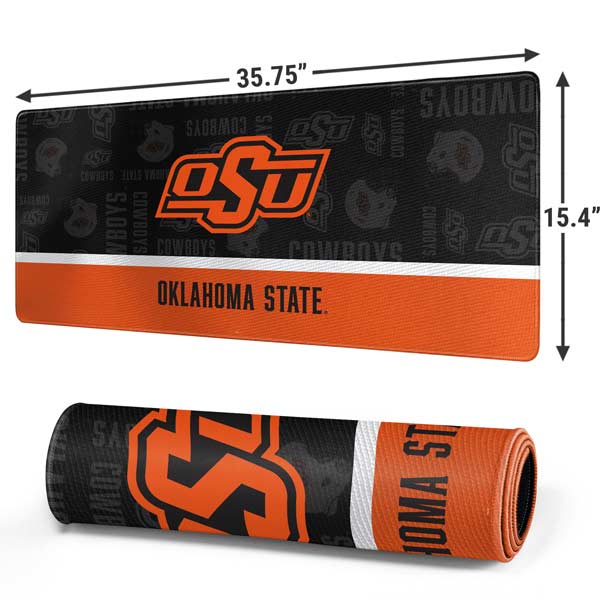 Oklahoma State University Split Jersey Gaming Mouse Pad Moonbestprint