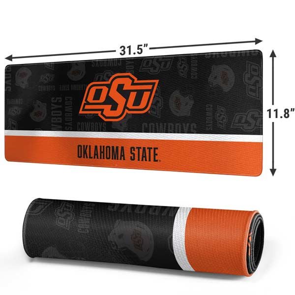 Oklahoma State University Split Jersey Gaming Mouse Pad Moonbestprint