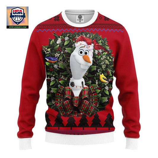 Olaf Frozen Noel Mc Ugly Christmas Sweater Thanksgiving Gift ? Usalast